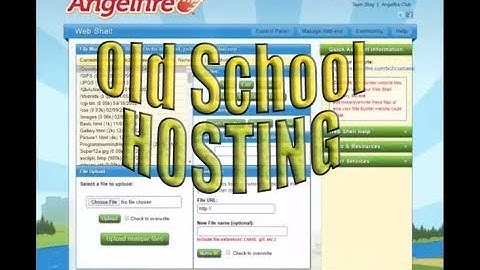 Angelfire Hosting Review