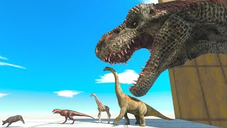 Which Animal Can Escape The T-Rex And Climb The Steep Corridor - Animal Revolt Battle Simulator by ARBS TV 9,678 views 23 hours ago 17 minutes