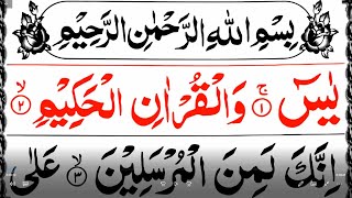 Surah  yaseen full live