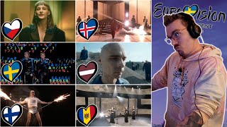 ESC Reactions #4 | Tschechien, Island, Schweden, Lettland, Finnland & Moldau