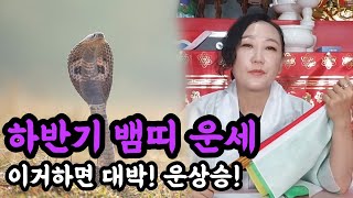 2023년 하반기 뱀띠 운세 구리 연화신당 010 3538 4980 #띠별운세 #사주 #구리 #뱀띠