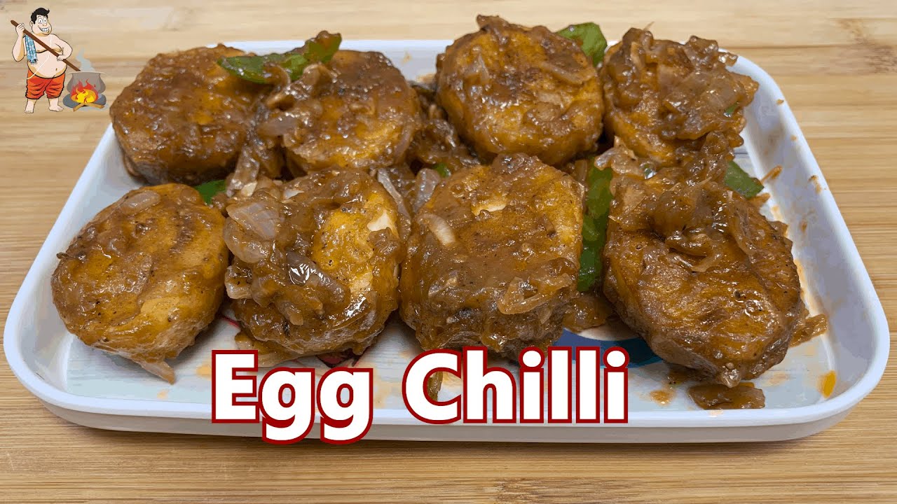 Egg Chilli Recipe Indo Chinese Style Egg Chilli Recipe Egg Appetizer