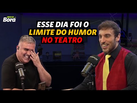 ESSE DIA CHEGOU O LIMITE DO HUMOR NO TEATRO | LÉO LINS
