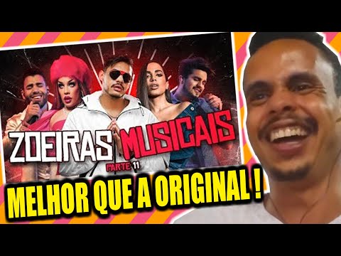 REACT - YTPBR || MELHORANDO MÚSICAS BRASILEIRAS EM 1000% (Zoeiras Musicais #11)