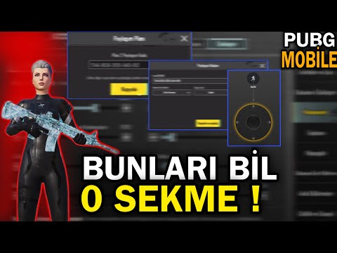 BAŞTAN SONA OYUNDAKİ TÜM AYARLAR ! HER CİHAZDA UYUMLU SEKMEME GARANTİLİ AYARLAR | PUBG MOBİLE