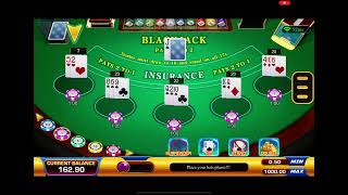 Ended on a CRAZY hand in Blackjack on Ultra Monster