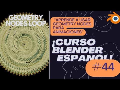 CURSO BLENDER 4.2  | GEOMETRY NODES | REMAKE