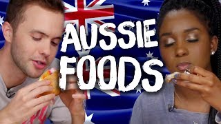 Trying AUSTRALIAN Foods For The First Time!?! (Cheat Day)