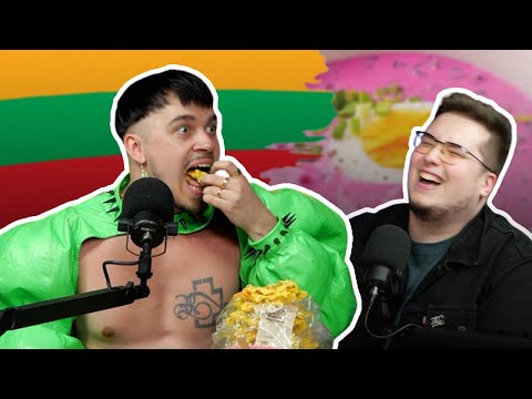 KRIJ TRIES LITHUANIAN FOOD