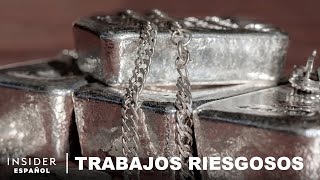 Cómo se extrajo la mayor cantidad de plata del mundo de una montaña en Bolivia | Trabajos riesgosos