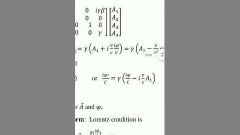 Four vector potential, electromagnetic field tensor & Maxwell s equations in four tensor form