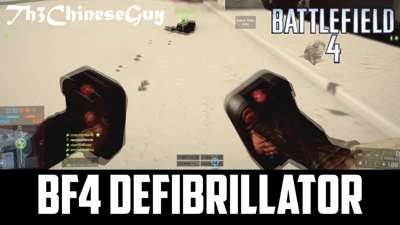 BF4 NEW Defibrillator Mechanics