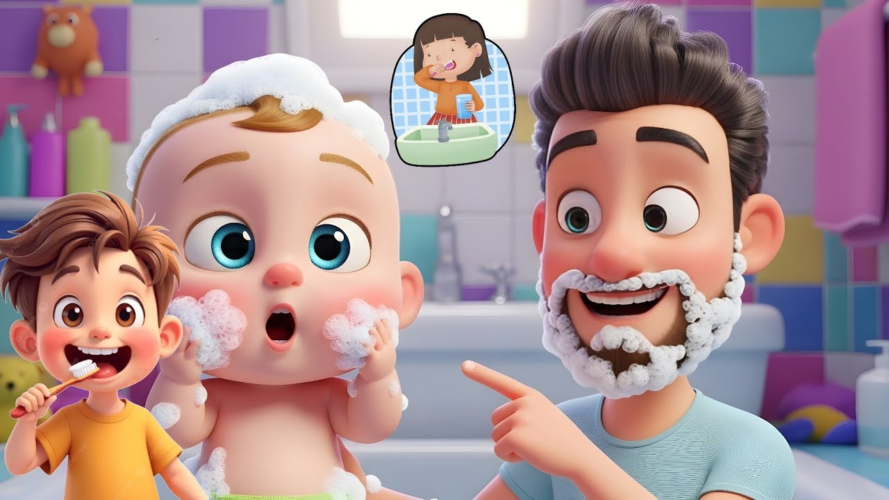 Good Habits Heroes| Brush Teeth, Eat Healthy & Clean Up | 3D Nursery Rhymes for Kids