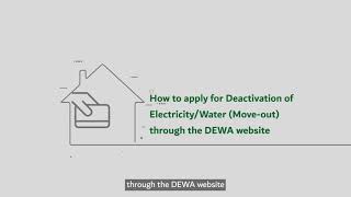 Deactivation of Electricity/Water through DEWA website screenshot 4
