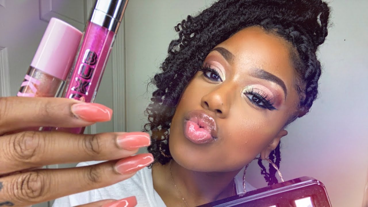 ASMR 💄 Try-On | Fenty Beauty, Kylie Cosmetics, & Buxom! (Lipgloss Pumping, Smacking and Whispering)