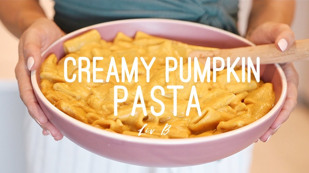 Creamy Pumpkin Pasta | Vegan + Gluten-Free