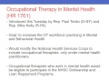 Occupational Therapy in Mental Health - AOTA