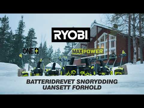 Batteridrevet snørydding uansett forhold