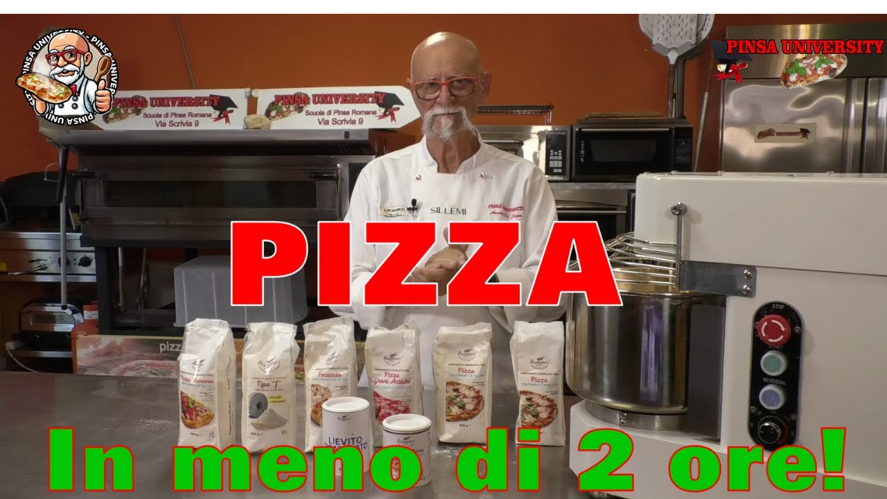 Pizza e teglia in meno di 2 ore? Si può fare!