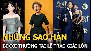 IU và những sao Hàn bị coi thường tại lễ trao giải lớn