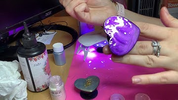 How To Make UV Resin Heart Popsockets Tutorial