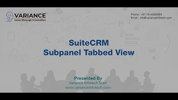 SuiteCRM Subpanel Tabbed View