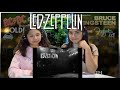 Two Girls React to Led Zeppelin - Thank you - Lyrics on screen