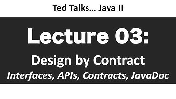 CSCI2120 - Lecture 03:  Design by Contract