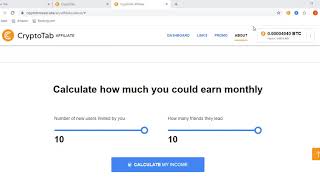 cryptotab internet browser and bitcoin miner in one screenshot 5
