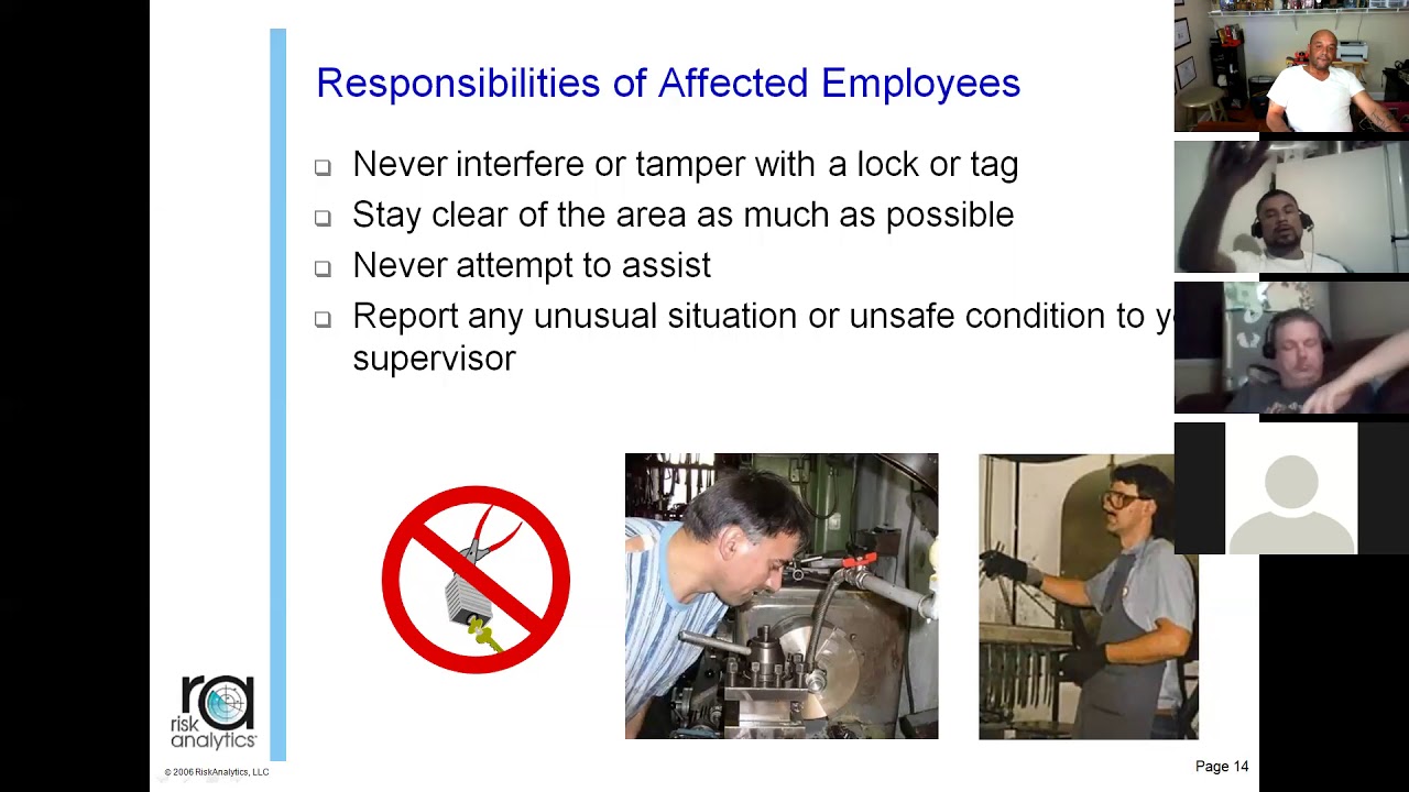 LockoutTagout Training Program YouTube