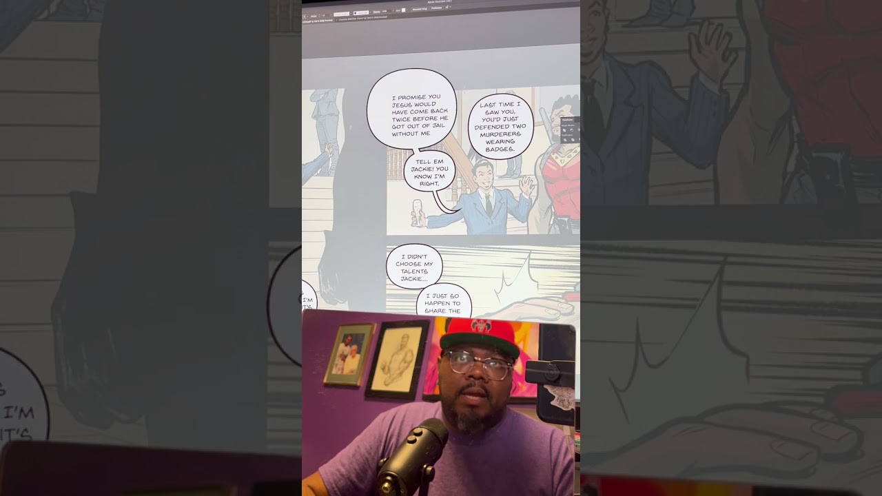 Quick Lettering tutorial for Comic books in  Illustrator 