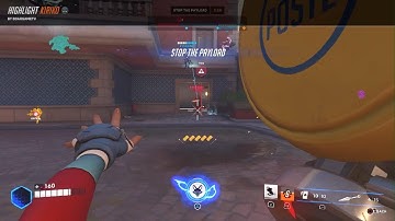 OVERWATCH 2 Kiriko Highlight 3 (Unranked Quick Play Open Queue Rialto Escort Mode) PS5 Asia 250311