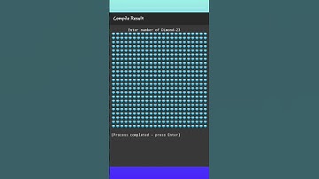 How To Print Dimond In C Programming Languages #programminglanguage
