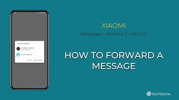 How to Forward a Message - Xiaomi [Android 11 - MIUI 12]