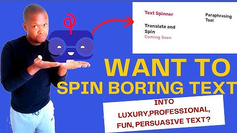 Change Or Spin Articles For Free // Tutorial // #Spinbot