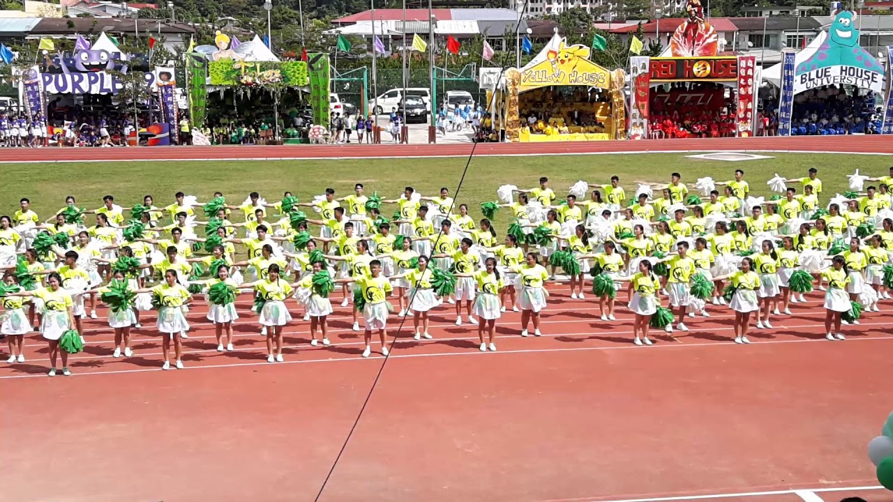 STTSS 2019 Sport Day Green Cheering Team