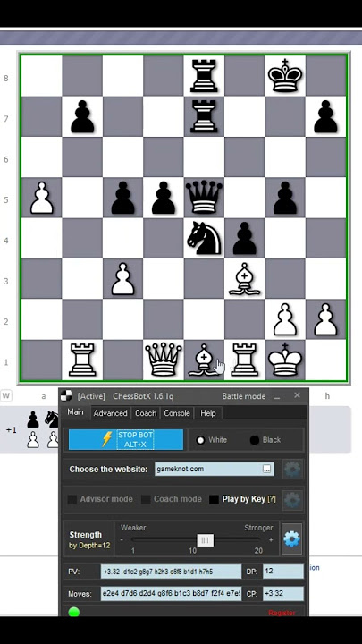 Chessbotx - Your personal chess helper (download):    channel:   TikTok:  About the latest version: https:// chess-bot.com/blog