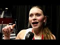 Tongue River Girls Basketball Player Interviews Post-Game Championship 2024
