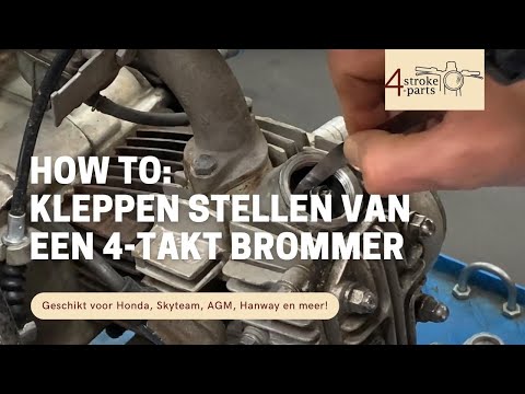 Video: Hoe stel je motorkleppen af?