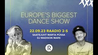 "Europe's Biggest Dance Show" partnerjaamaks on esimest korda Raadio 2 - pt. 1