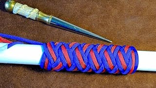 Paracord Two Bight Multi Lead Turks Head Covering Knot Easy Tutorial Long Turks Head