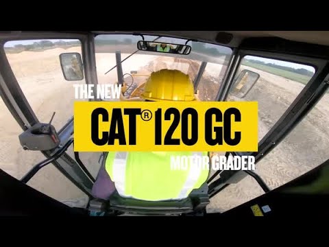 The Cat® 120 GC Motor Grader - Cab