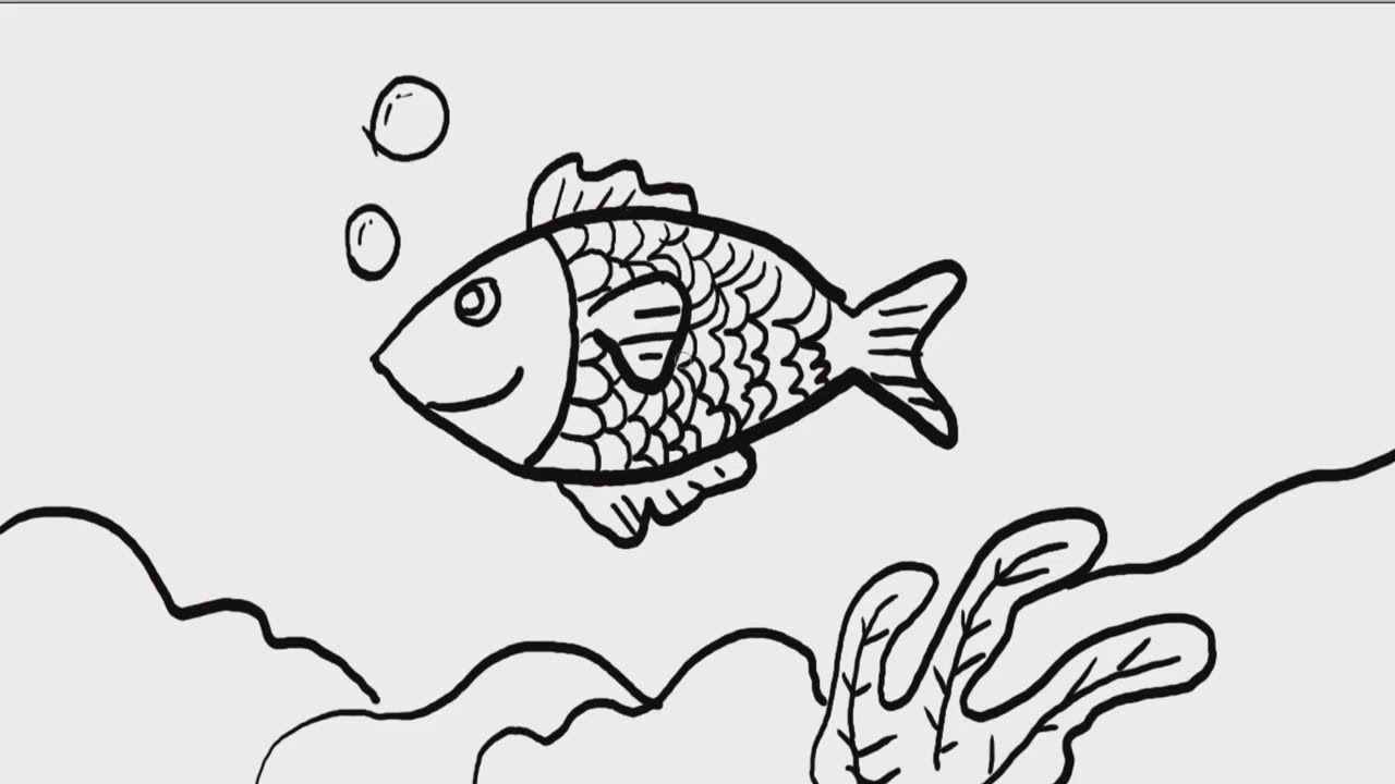 Anyone Can Draw This Fish! | Easy Fish Drawing Tutorial