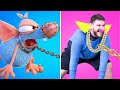 Cartoons in real life  rattic the dog and 4 other episodes cartoon parody  hilarious cartoon