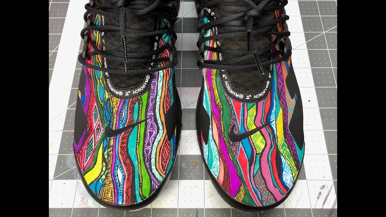 HOW TO: Notorious B.I.G. Acronym Presto Custom DIY Tutorial Coogi Print ...