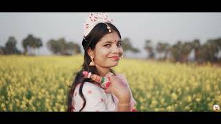 💛 Bengali Bride Look in Mustard Field | Traditional Pre-Wedding Shoot | Bengali Wedding 2025