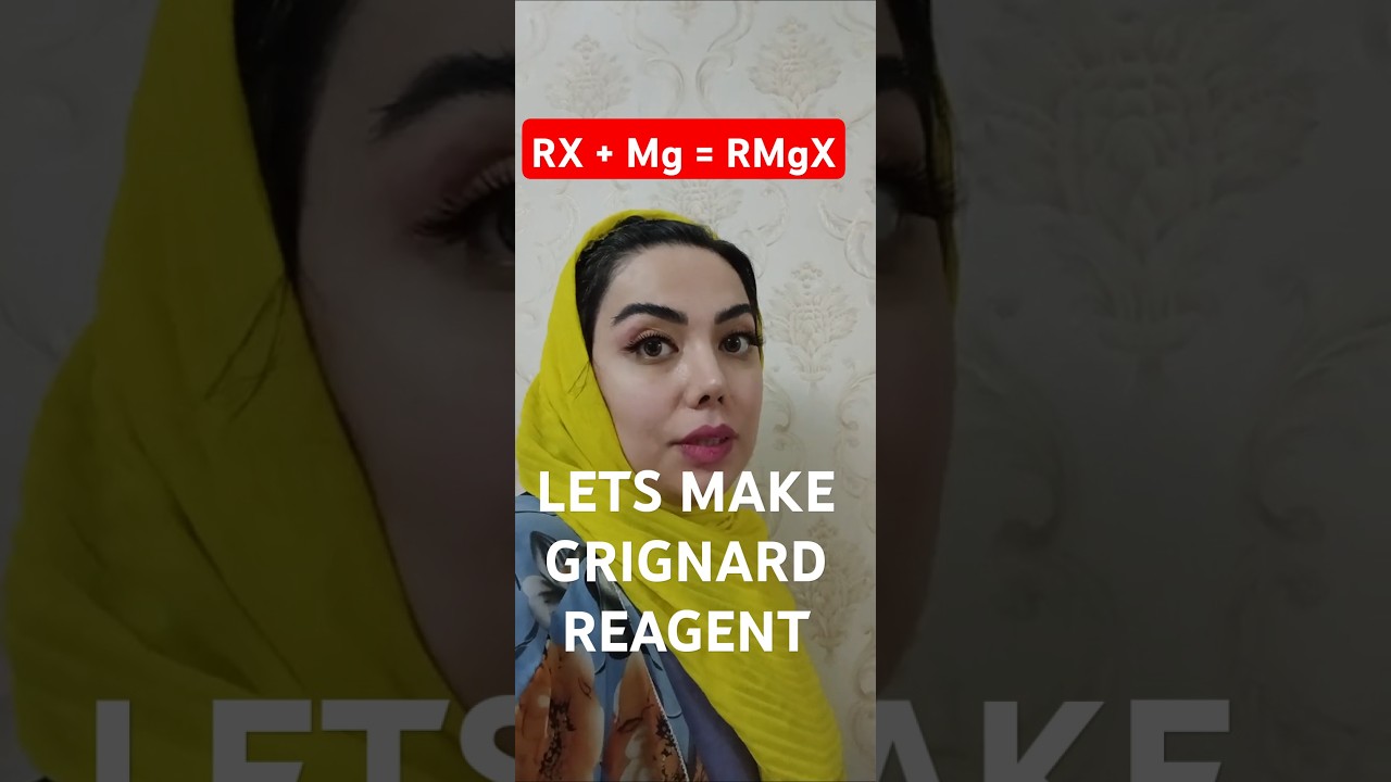 Lets Make Grignard Reagent! #chemistry #shorts #education