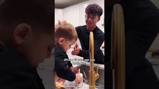 Siblings with a big age gap are always chaotic#BigAgeGapSiblings #Sibling #KidsBeingKids#funnykids