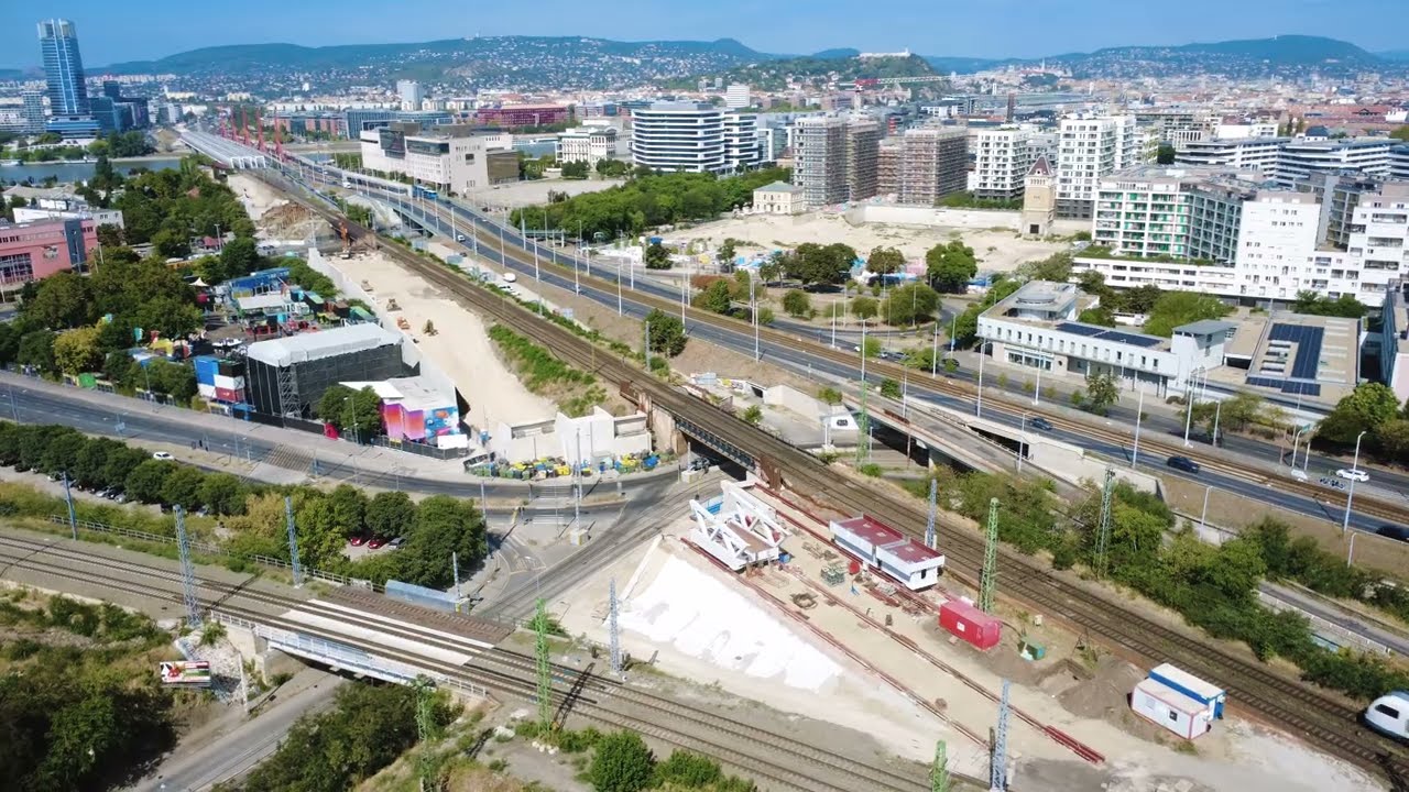 Déli körvasút pesti oldal (Közvágóhíd) bővítése - 2025. augusztus 20.