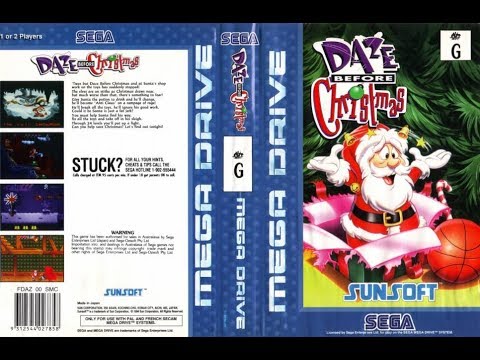 Daze before Christmas - SEGA MD Прохождение с комментариями